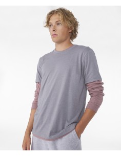 B-3001CVC-Unisex Heather CVC Short Sleeve Tee 2